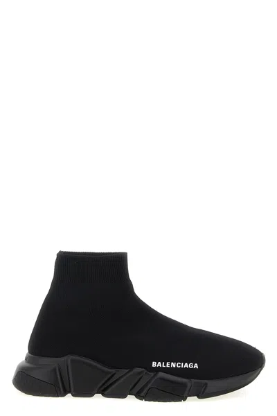 Balenciaga Speed Sock-style Sneakers In Black