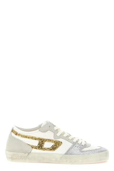 Diesel Low Top Sneakers Contrast Panels In Multi