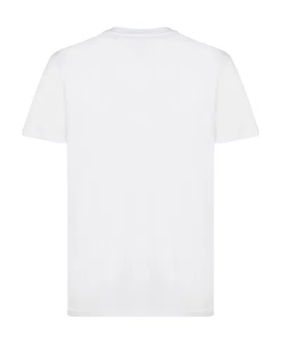 Moschino Couture Man T-shirt White Size L Organic Cotton In White