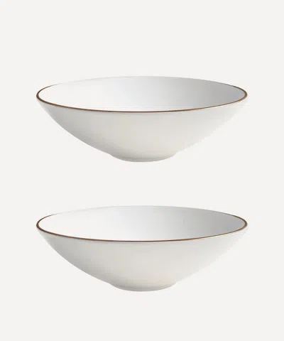 Twig New York Alex Soup Bowl Set Of Two In White