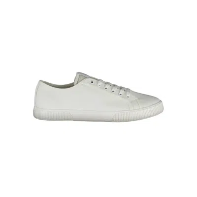 Calvin Klein Sleek White Sneakers With Eco-friendly Twist
