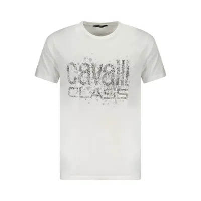 Cavalli Class Logo-print T-shirt In White