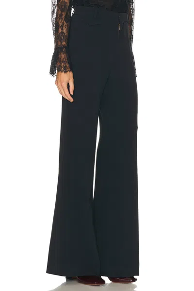 Chloé Wide-leg Trousers In Blue