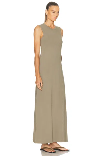 Leset Margo Sleeveless Maxi Dress In Gray