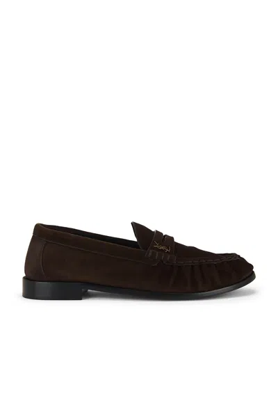 Saint Laurent Le Loafer 15 In Brown