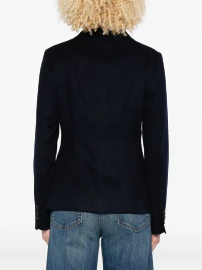 双纽扣贴袋西装夹克