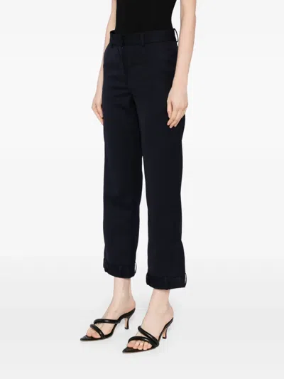 Monse Deconstructed Tailored Trousers In Blue