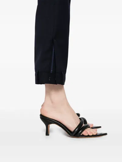 Monse Deconstructed Tailored Trousers In Blue