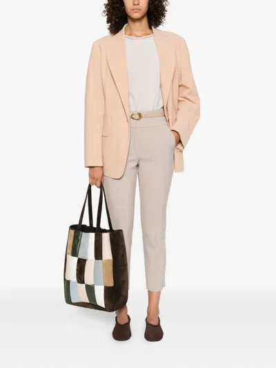 Peserico Embellished Sleeveless Top In White