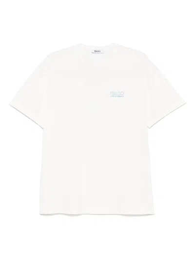 Eraldo Cotton Logo-print T-shirt In White