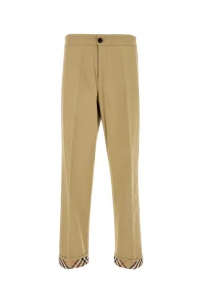 Burberry Pants In Nude
