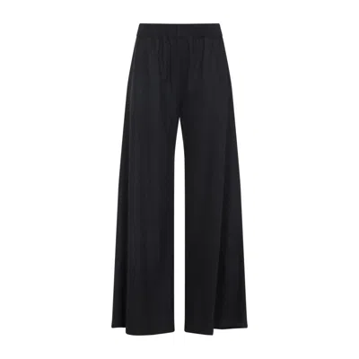Fabiana Filippi Wide-leg Trousers With Tailored Fit In Black