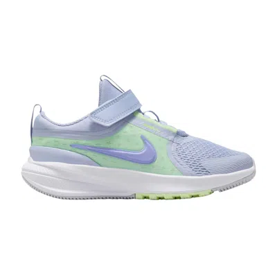 Pre-owned Nike Star Runner 5 Ps 'ghost Barely Volt' | Purple | Kid's Size 4