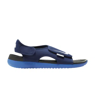 Pre-owned Nike Sunray Adjust 5 V2 Gs 'blue Void' | Kid's Size 2