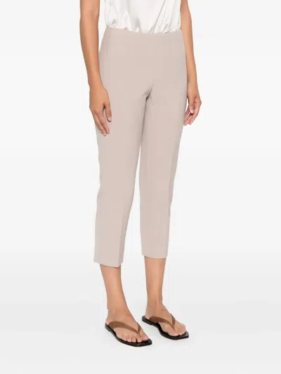 Peserico Pressed-pleat Trousers In Pink