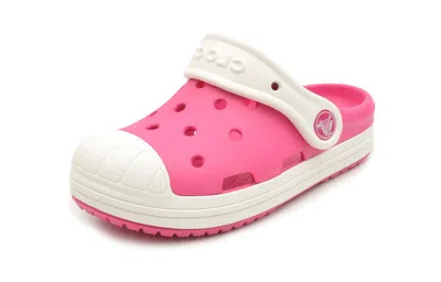 Crocs (ps) Small Outdoor Flat Heel Sports Pink Sandals | ModeSens