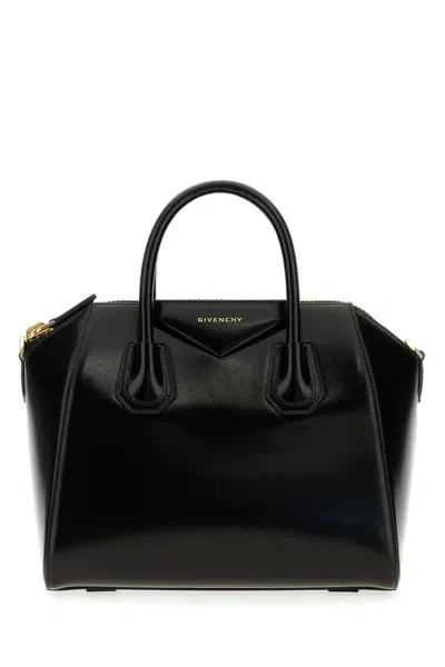 Givenchy Borsa A Mano Antigona Piccola In Pelle Cioccolato  Donna In Black
