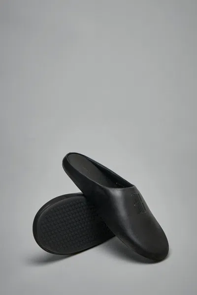 Balenciaga Château Mule Flat In Black