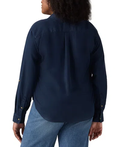 Levi's Darlene Shirt (plus Size) In Blue