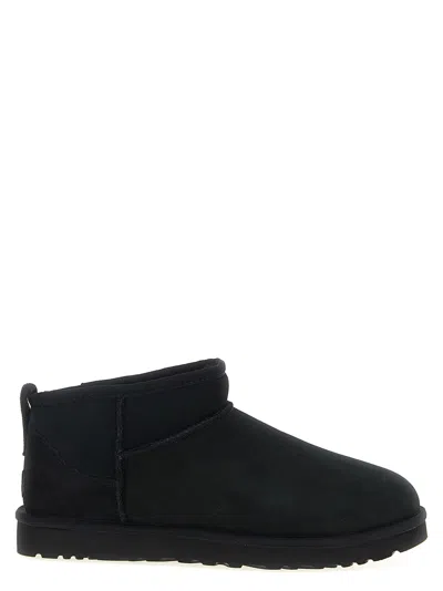 Ugg Minimalist Low-cut Ankle Boot With Textured Grip Sole In Black