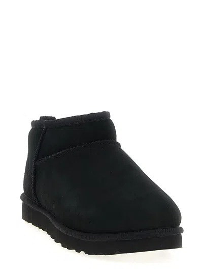 Ugg Minimalist Low-cut Ankle Boot With Textured Grip Sole In Black