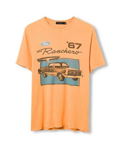 Junk Food Clothing Unisex Ford Ranchero '67 Vintage-like Tee In Brown