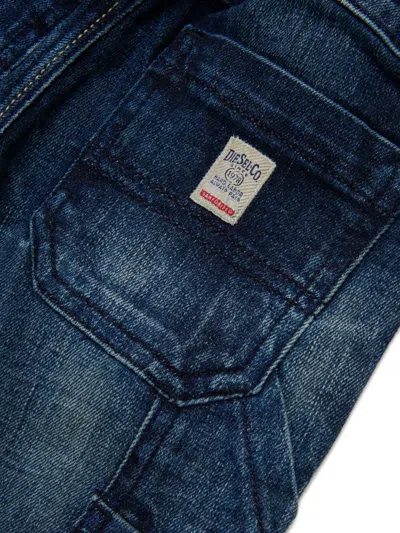 Diesel Distressed-effect Jeans In Blue