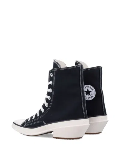 Converse Luxe Pointed High-top Sneakers In Black