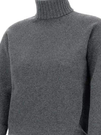 Drumohr Turtleneck Sweater In Gray