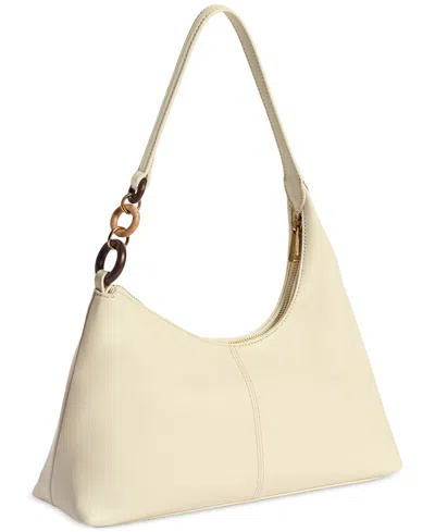 Sam Edelman Dakota Leather Shoulder Bag In White