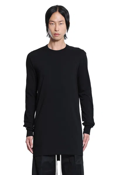 Rick Owens Concordians Level Long Sleeve T In Black