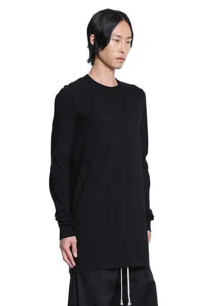 Rick Owens Concordians Level Long Sleeve T In Black