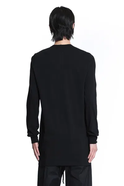 Rick Owens Concordians Level Long Sleeve T In Black