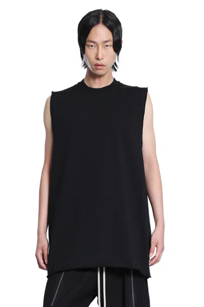 Rick Owens Concordians Jumbo Sleeveless T In Black