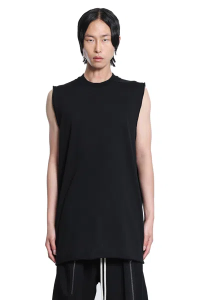 Rick Owens Concordians Jumbo Sleeveless T In Black