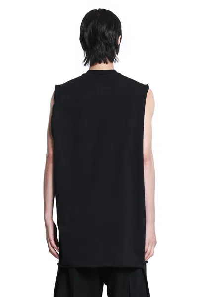 Rick Owens Concordians Jumbo Sleeveless T In Black
