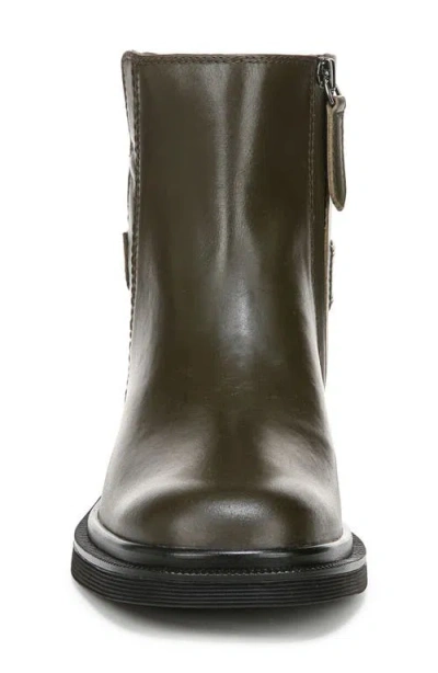 Franco Sarto Axel Leather Bootie In Green