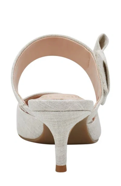 Bandolino Women's Millie Pointed Toe Kitten Heel Mules In Gray