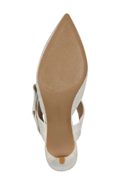 Bandolino Women's Millie Pointed Toe Kitten Heel Mules In Gray