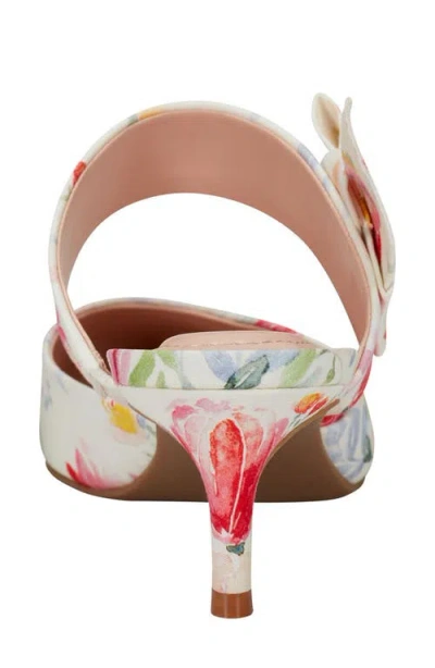 Bandolino Women's Millie Pointed Toe Kitten Heel Mules In Multi