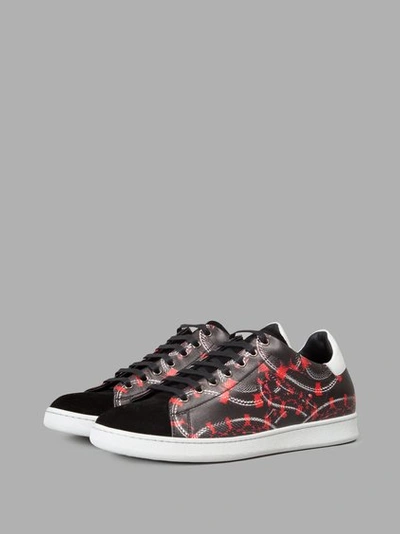 Shop Marcelo Burlon County Of Milan Multicolor Isabel Stan Sneakers In Black