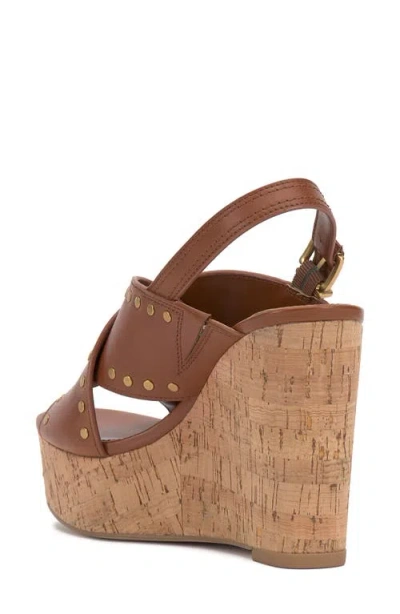 Vince Camuto Women's Ellna Wedge Sandals In Brown