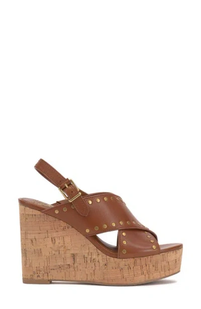 Vince Camuto Women's Ellna Wedge Sandals In Brown