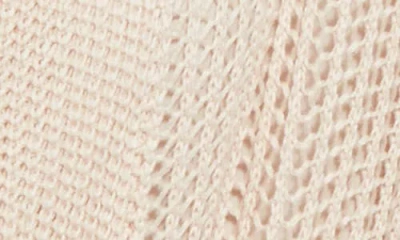 Lyssé Lysse Dani Open Knit Cardigan Sweater In Neutral