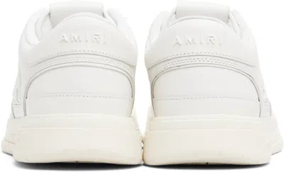 Amiri White Classic Low Sneakers In White