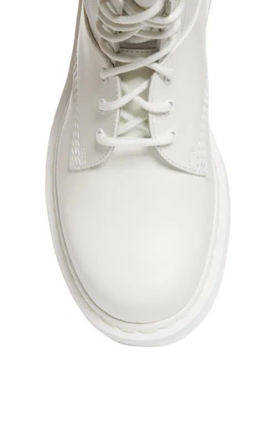 Mm6 Maison Margiela X Dr. Martens 1460 8-eye No Steel Toe Womens White