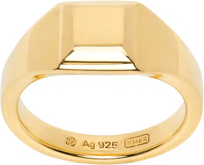 Numbering #7413 Ring In Gold