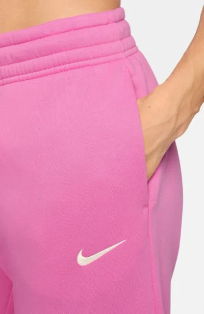 Nike Sportswear Phoenix Fleece High-rise Oversized Sweatpants In Playful Pink/(sail), Women's At Urban Ou In Pink