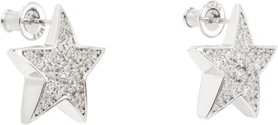 Numbering #4111 Earrings In White