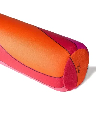 Pucci Swirl-print Pool Float In Pink